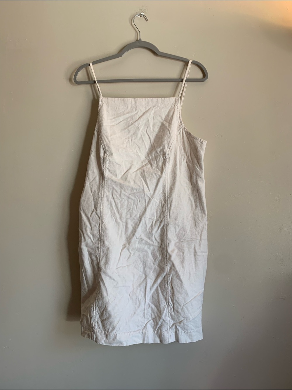 Abercrombie & Fitch Cream Lightweight Dress Women Size XLP Formal Summer